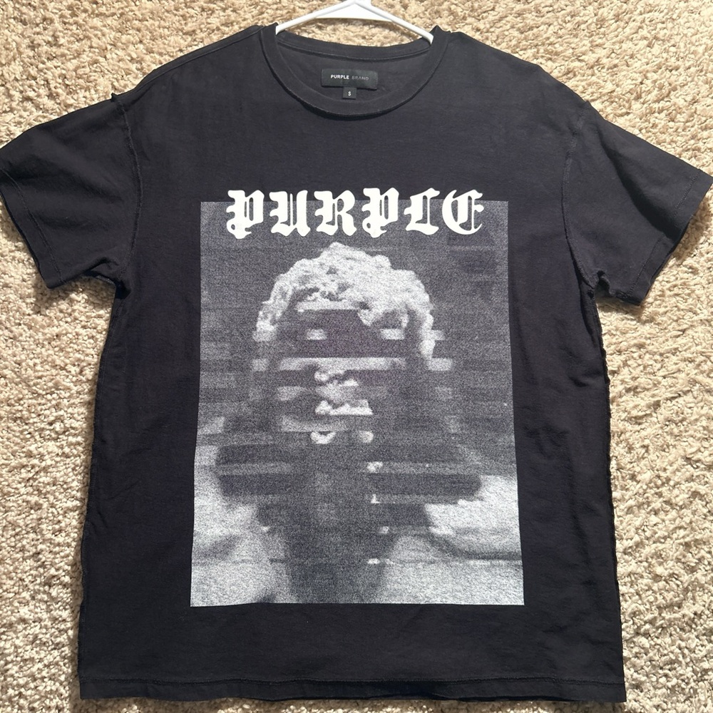 Mens Purple Brand T-Shirt